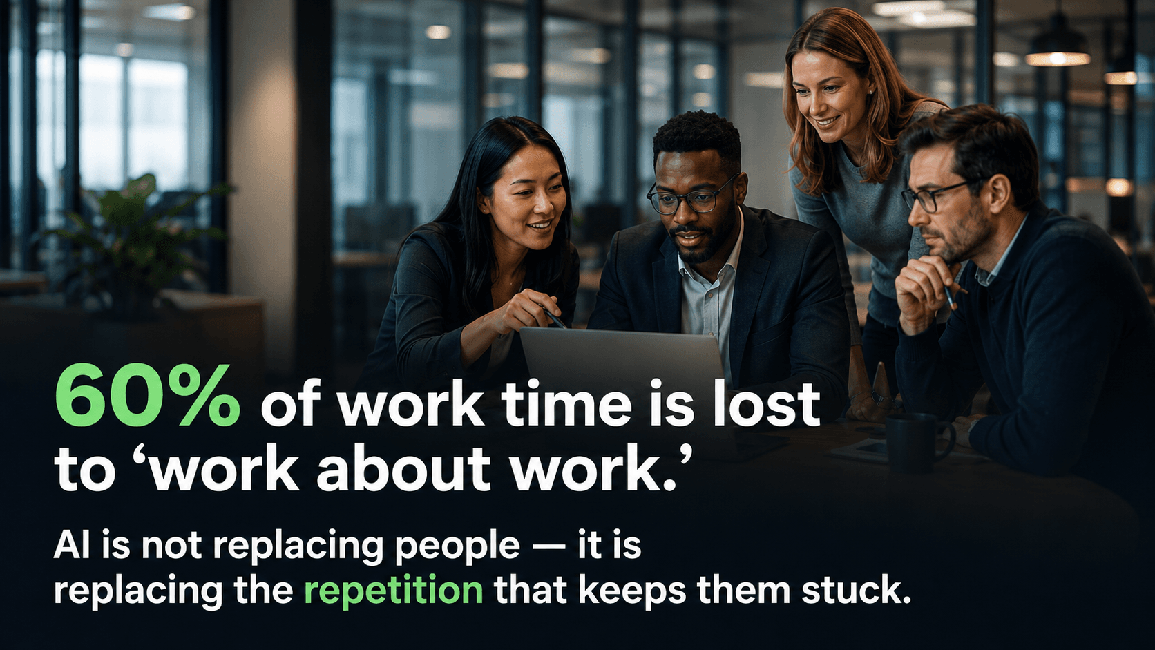 AI is not replacing people